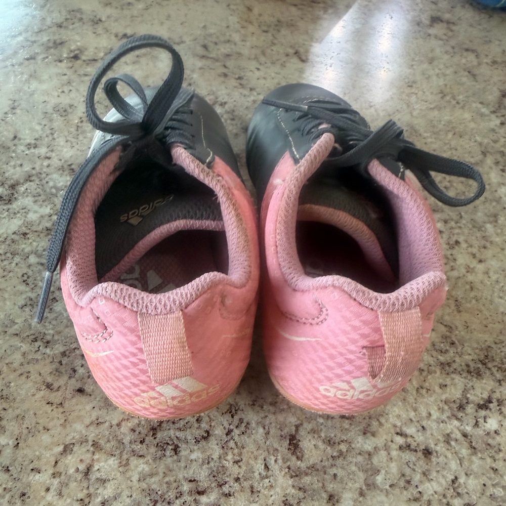 Pink & Grey Cleats - Picture 3 of 7
